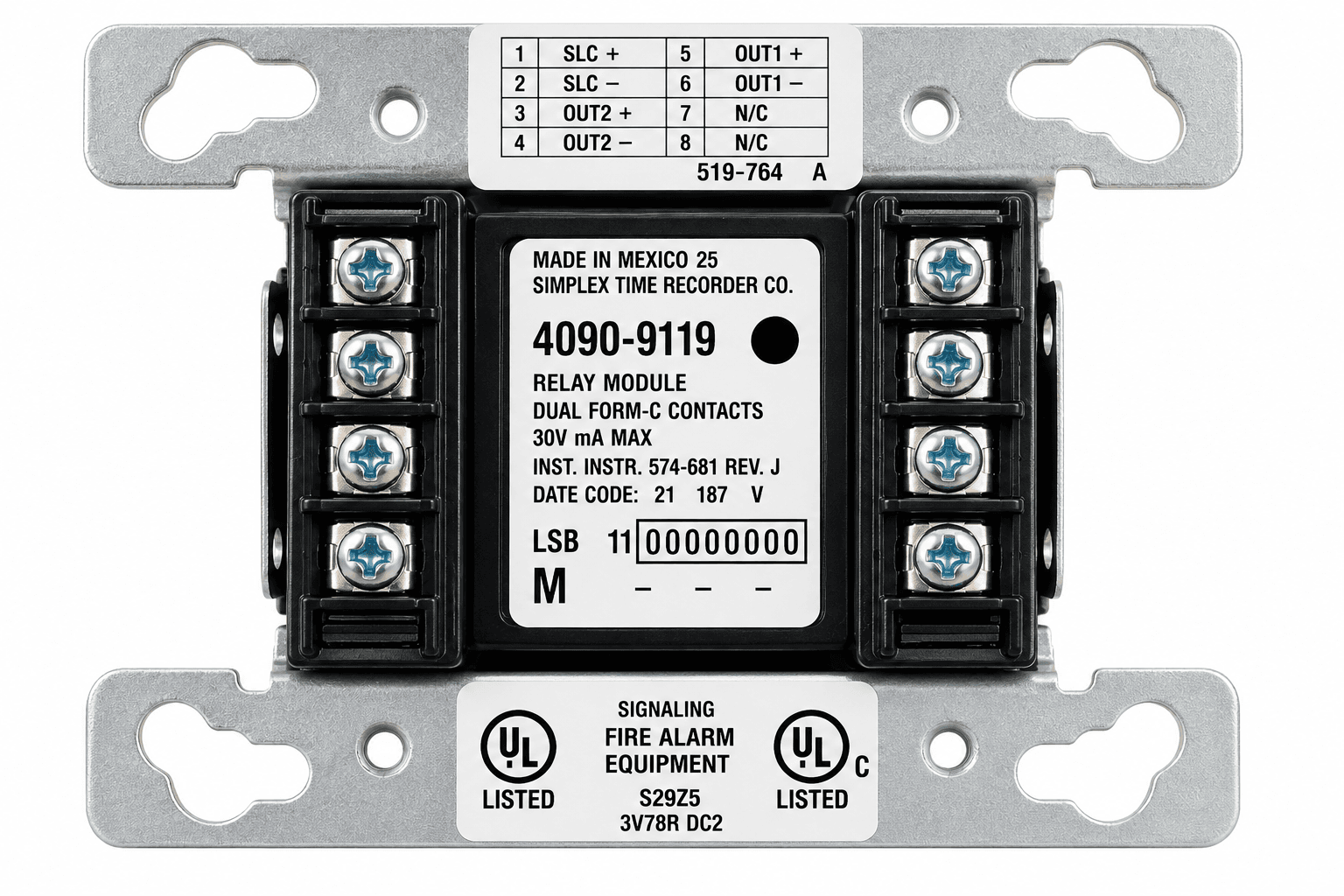Simplex 4090-9119 (Relay IDNET 2 IAM)