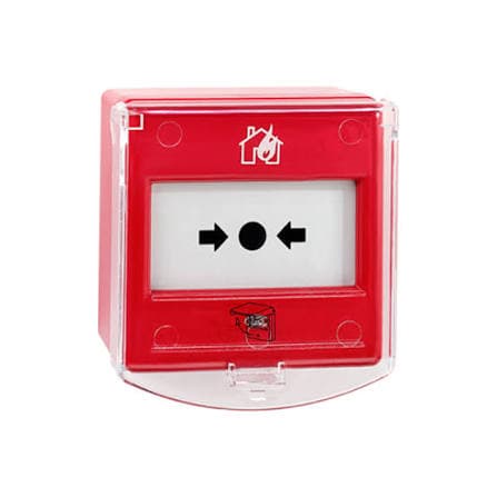 Addressable Manual Call Point with Built-in Isolator – Glass Element