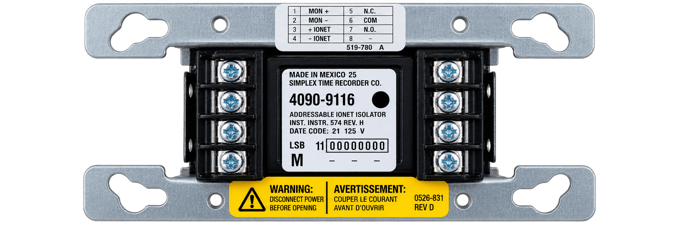 Simplex 4090-9116 (Addressable IDNet Communications Isolator)